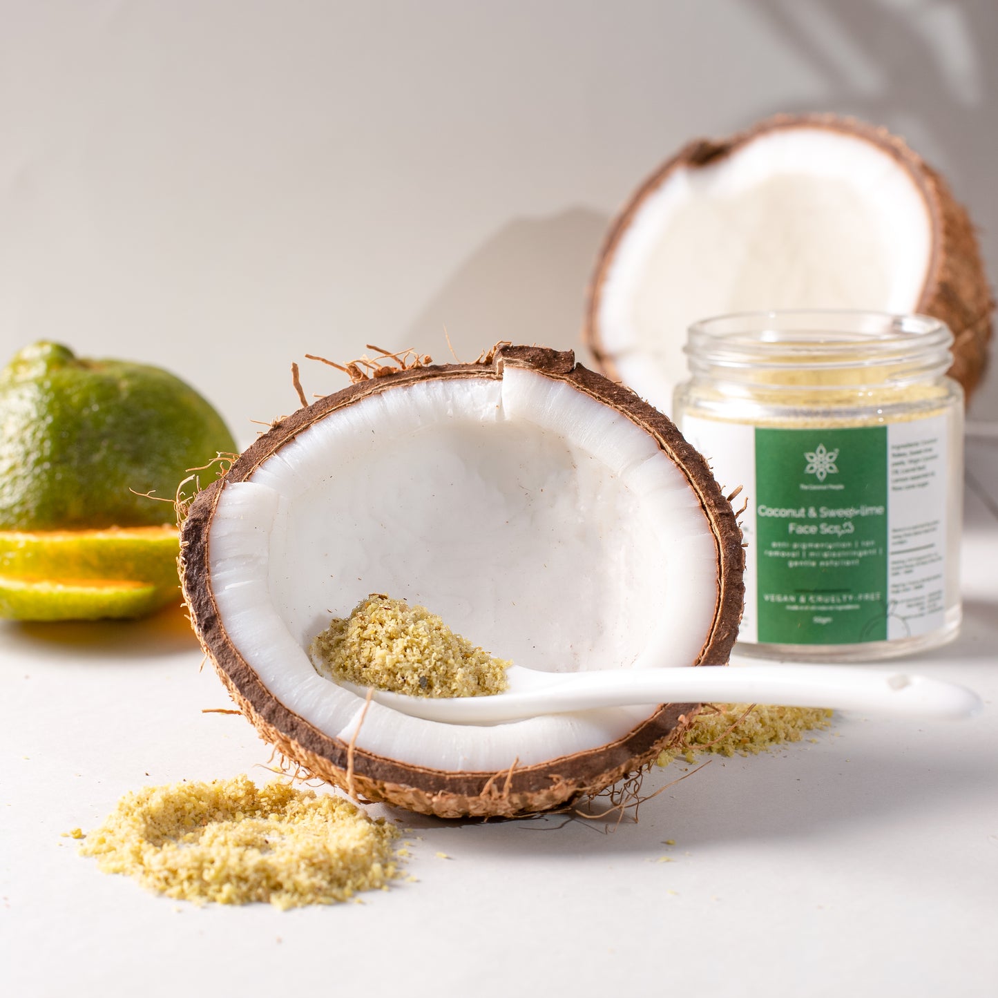 Coconut & Sweet-Lime Face Scrub