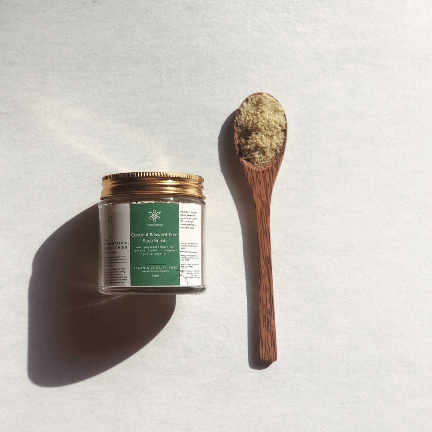 Coconut & Sweet-Lime Face Scrub
