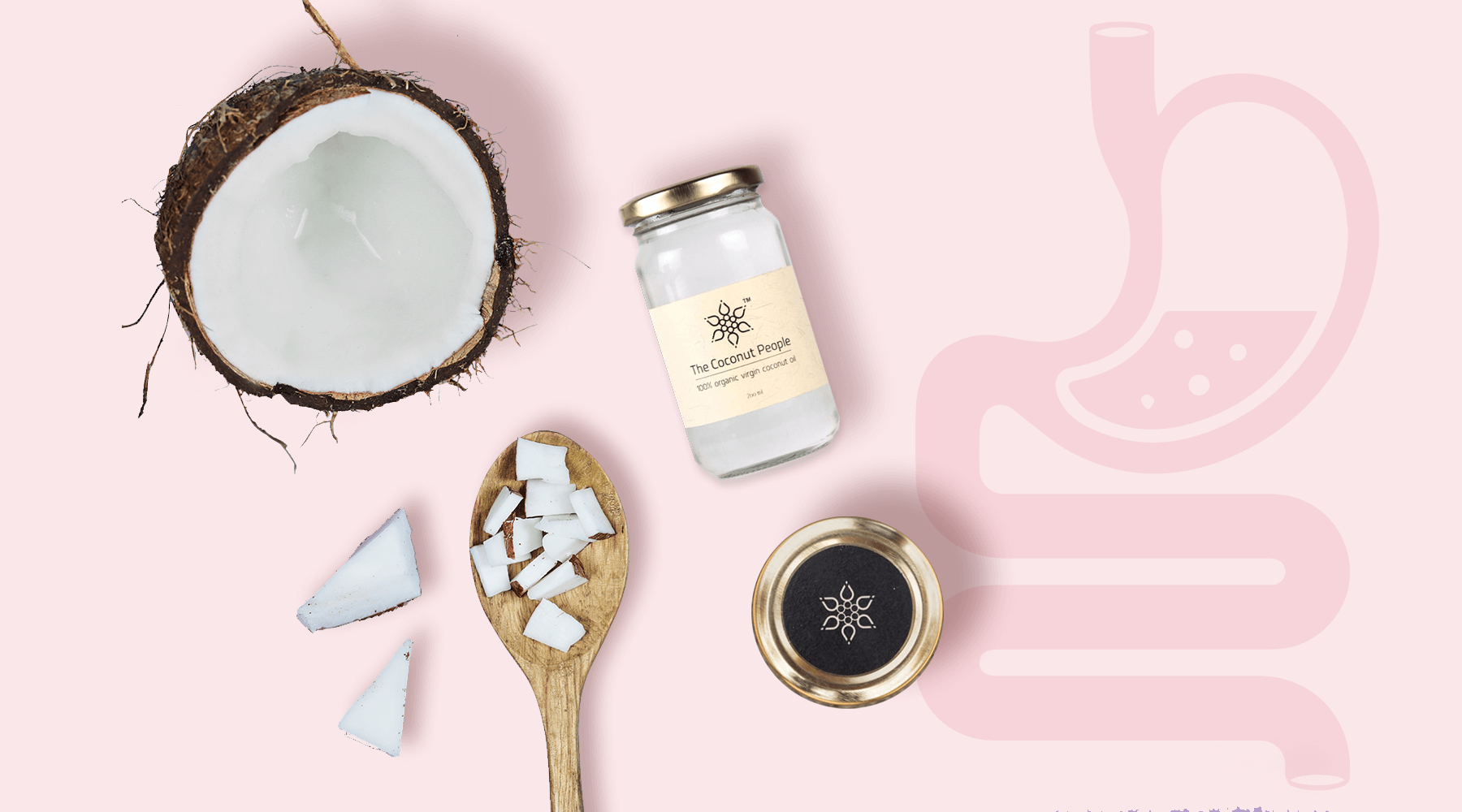 Coconut Oil Can Help In Easy Digestion Here’s How The Coconut People