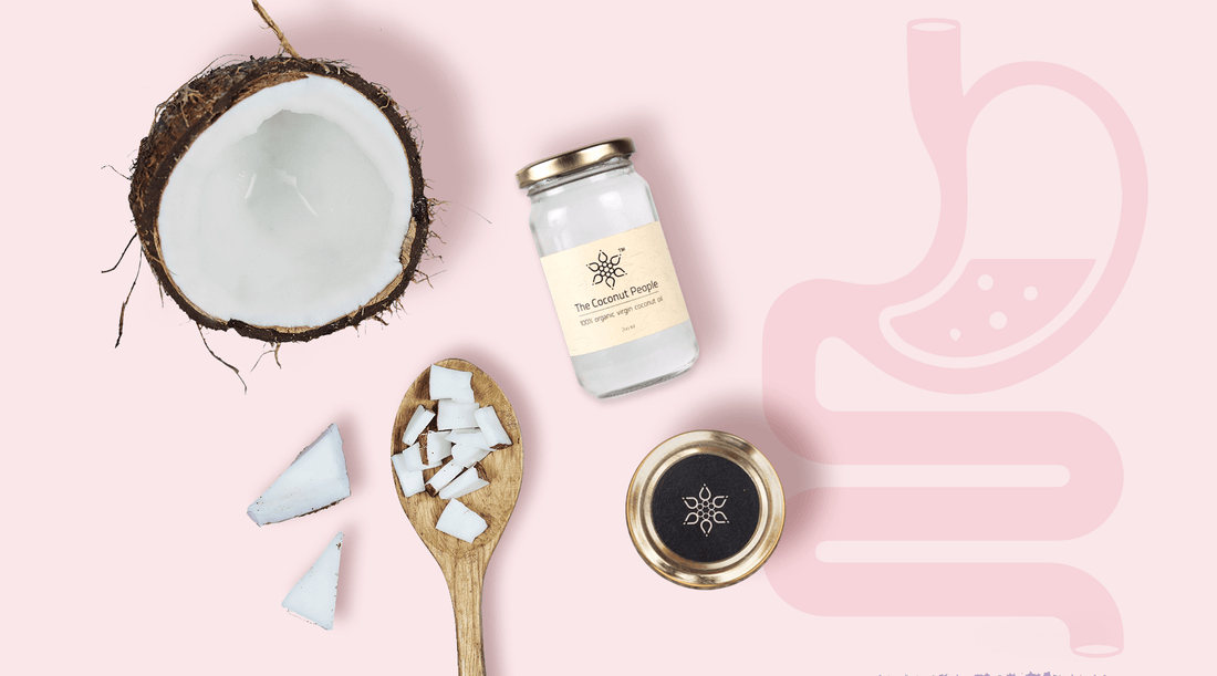 Coconut Oil Can Help In Easy Digestion - Here’s How