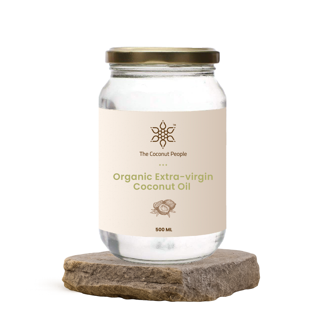 100% Organic Extra Virgin Coconut Oil (500ml)