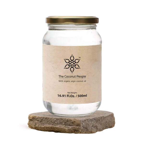 100% Organic Extra Virgin Coconut Oil (500ml)