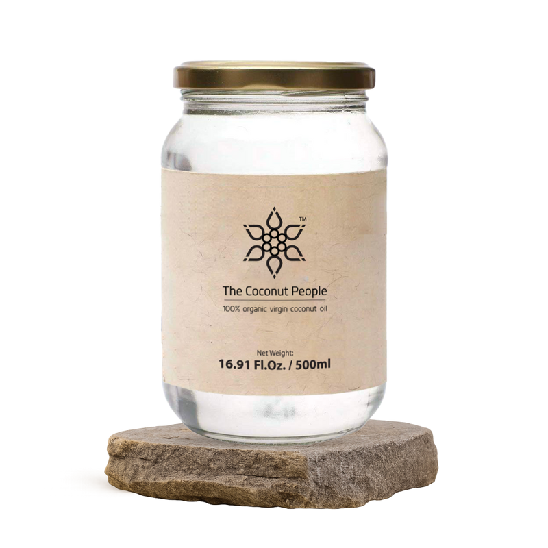 100% Organic Extra Virgin Coconut Oil (500ml)