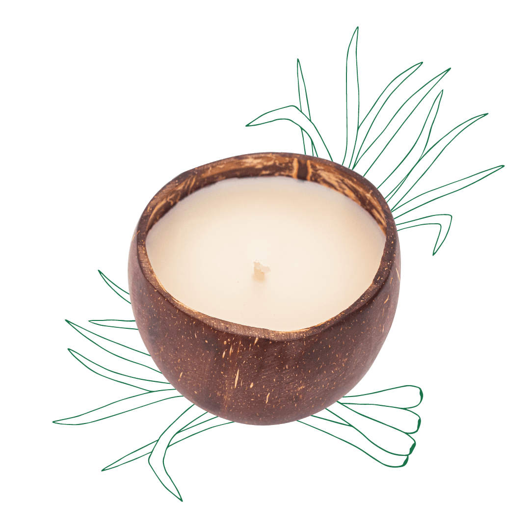 Lemongrass Sunset Candle - The Coconut People