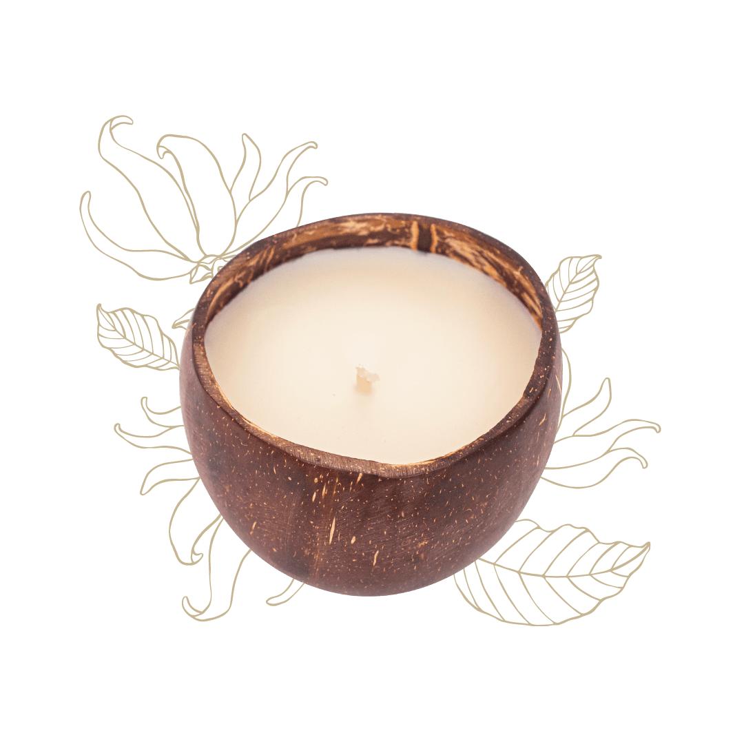 Ylang-Ylang Celeste Candle- The Coconut People