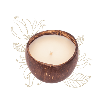 Ylang-Ylang Celeste Candle- The Coconut People