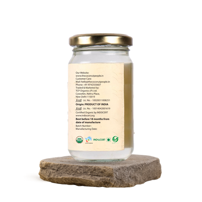 100% Organic Extra Virgin Coconut Oil (180 ML)