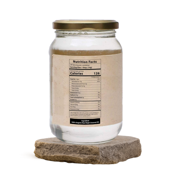 100% Organic Extra Virgin Coconut Oil (500ml)