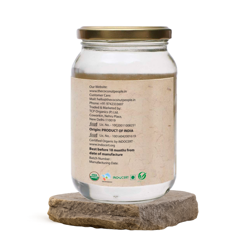 100% Organic Extra Virgin Coconut Oil (500ml)