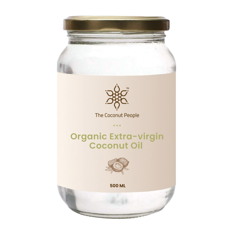 100% Organic Extra Virgin Coconut Oil (500ml)