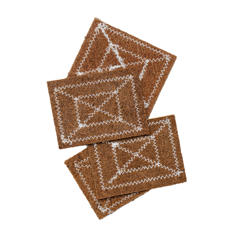 Coconut-coir Dish Scrubber