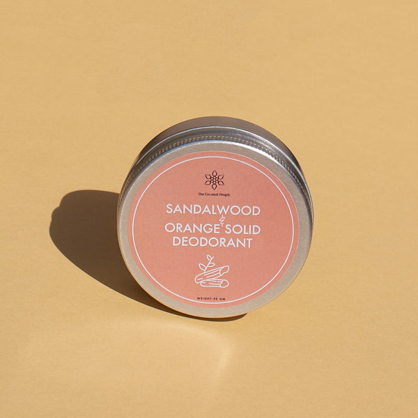 Sandalwood & Orange Natural Deodorant