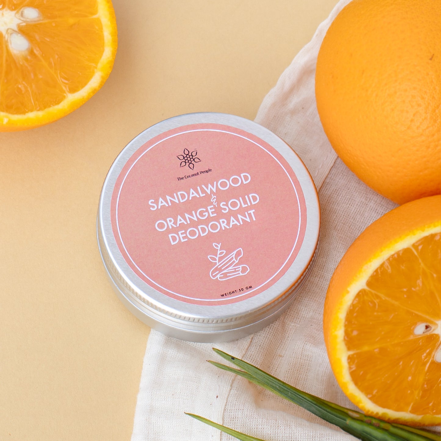 Sandalwood & Orange Natural Deodorant