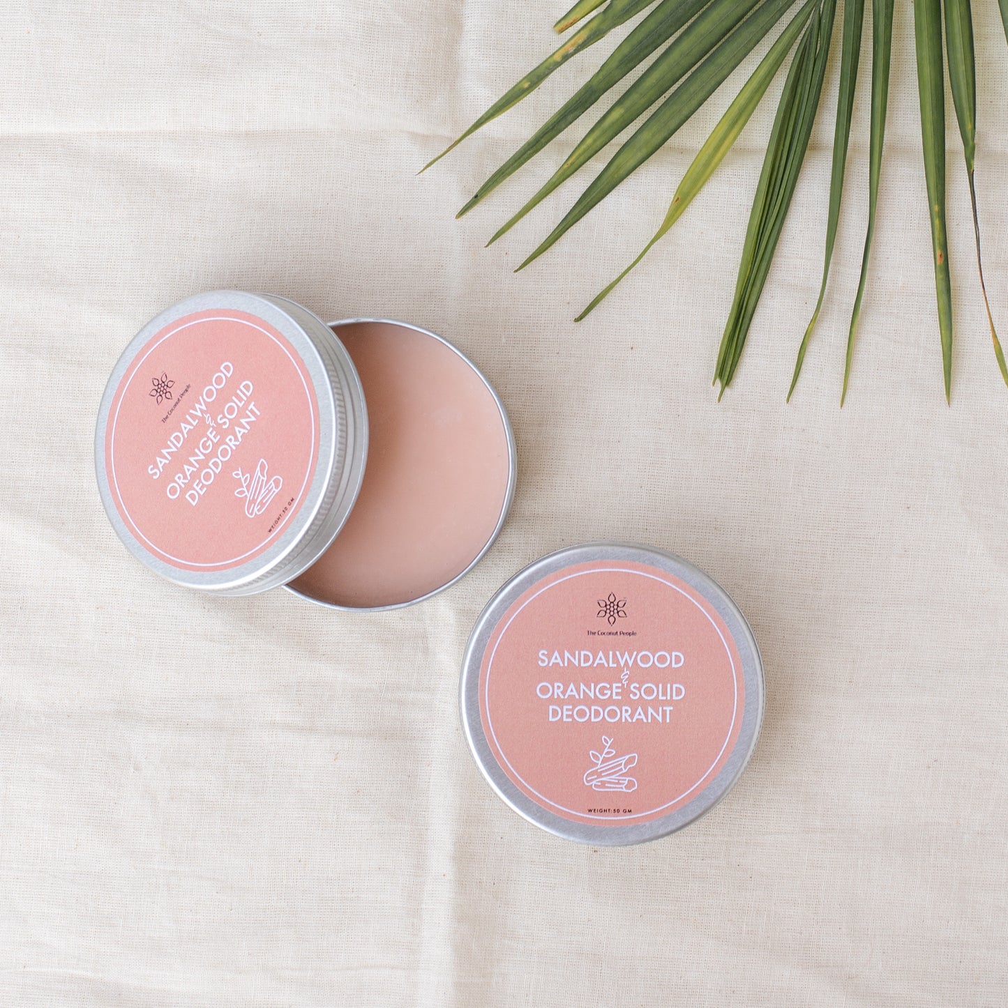 Sandalwood & Orange Natural Deodorant
