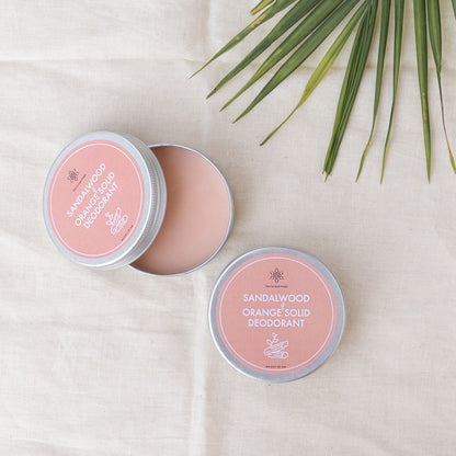 Sandalwood & Orange Natural Deodorant