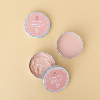 Sandalwood & Orange Natural Deodorant