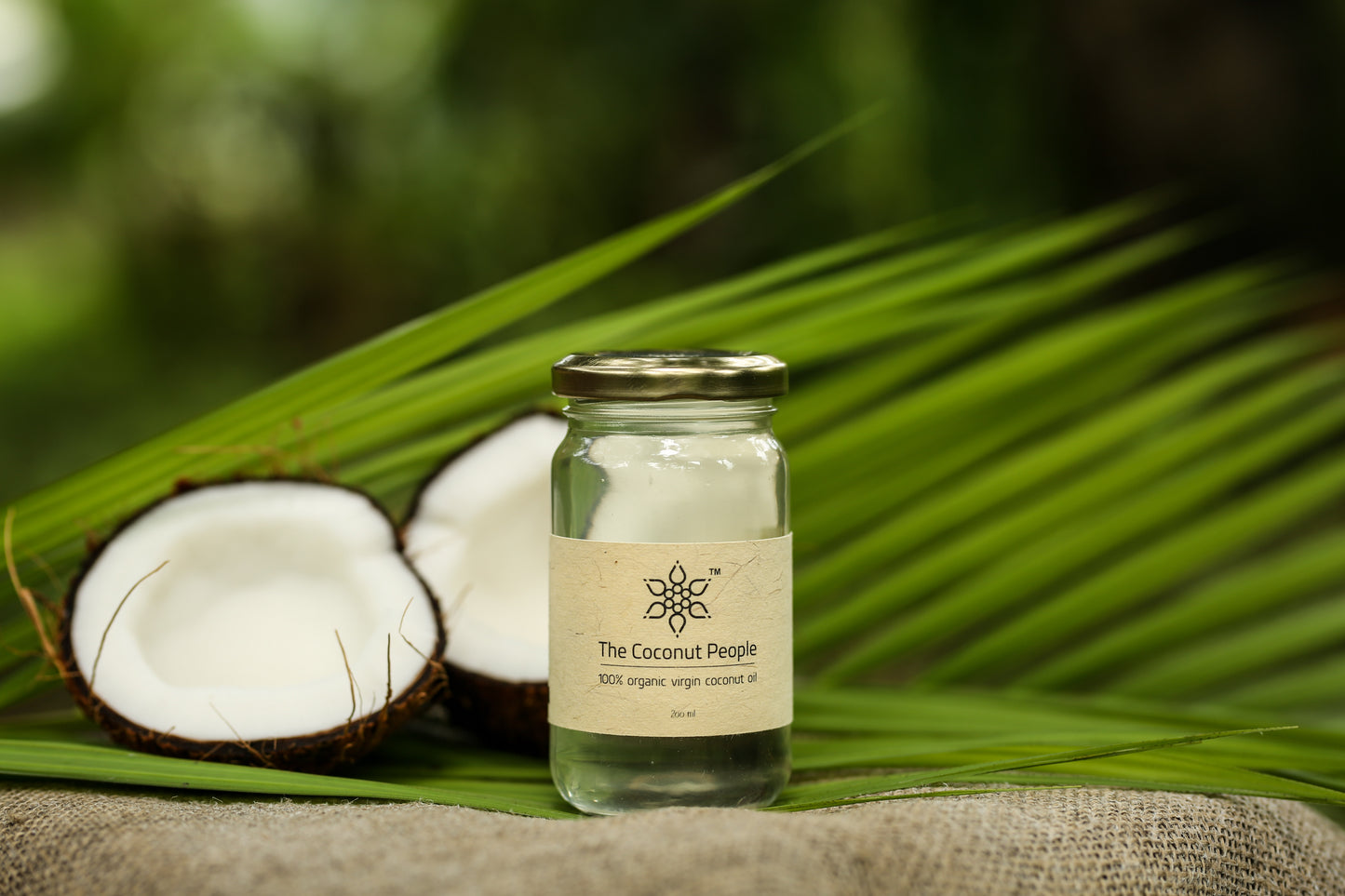 100% Organic Virgin Coconut Oil - PACK OF 2 x 500ml