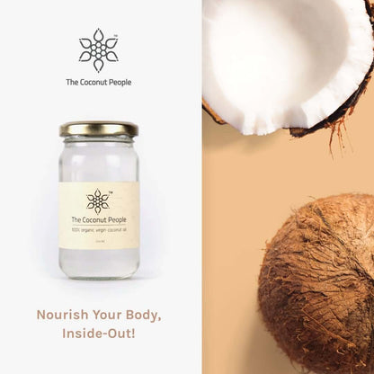 100% Organic Virgin Coconut Oil - PACK OF 2 x 500ml