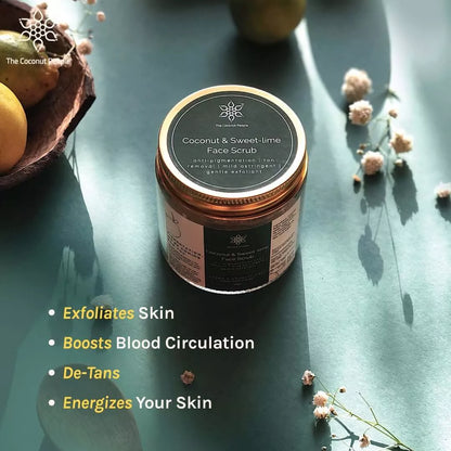 Coconut & Sweet-Lime Face Scrub