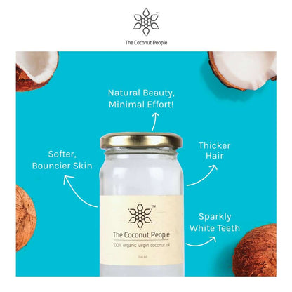 100% Organic Virgin Coconut Oil - PACK OF 2 x 500ml