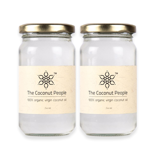 100% Organic Virgin Coconut Oil - PACK OF 2 x 500ml