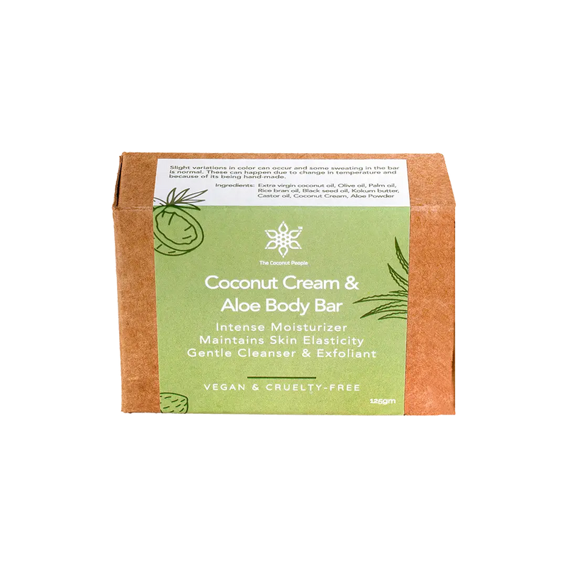 Coconut Cream & Aloe Body Bar