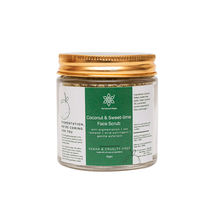 Coconut & Sweet-Lime Face Scrub