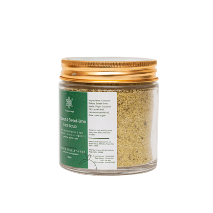 Coconut & Sweet-Lime Face Scrub