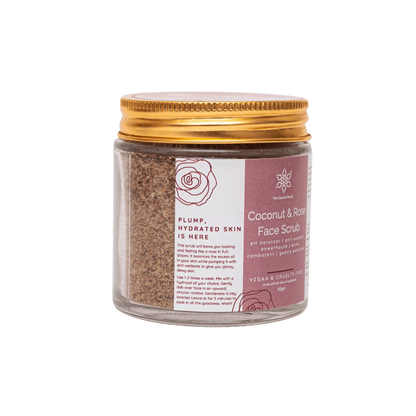Coconut & Rose Face Scrub