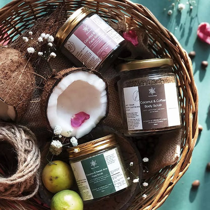 Coconut & Rose Face Scrub